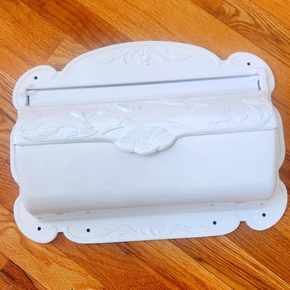 Beautiful White Mailbox